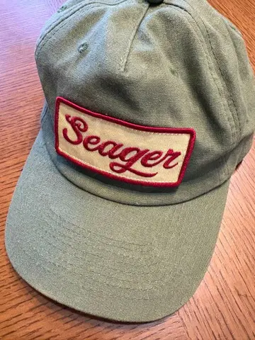 SEAGER 와펜 HEMP 스냅 캡