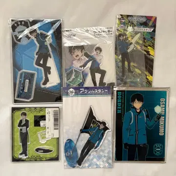 월드 트리거 와토리 미쿠모 오사무 아크릴 스탠드 묶음 판매