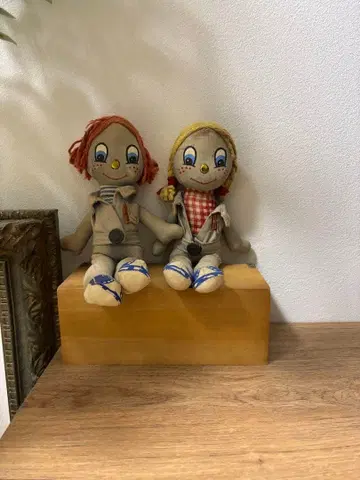 levis 리바이스 데님 러그 인형 2체 세트