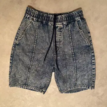 X-GIRL 데님 숏팬츠