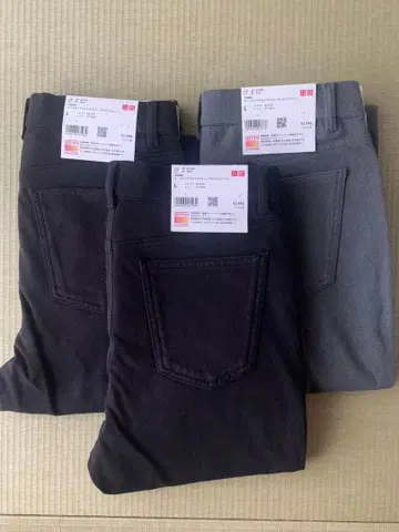 유니클로 히트텍 울트라 스트레치 레깅스 팬츠 여성용 L 3개