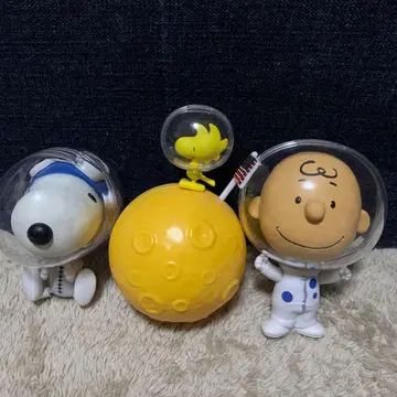 스누피 가챠가챠 아스트로노츠 3점 세트