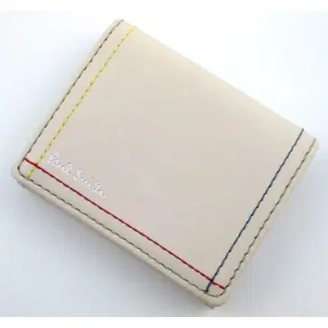 기프트 대응 가능 새상품 박스 포함 폴스미스 4색 스티치 코인 케이스