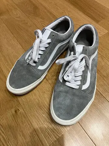 Vans 그레이 스웨이드 스니커즈