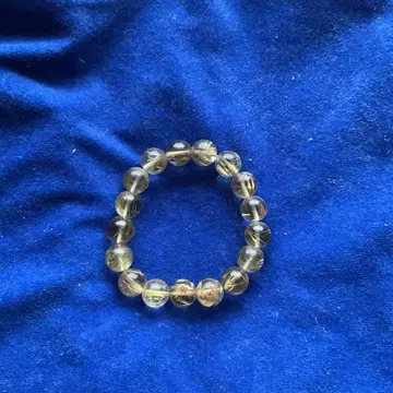 루틸 쿼츠 12mm 비즈 팔찌 약 16cm~20cm