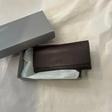 MARGARET HOWELL idea 벤자민 장지갑 다크 브라운