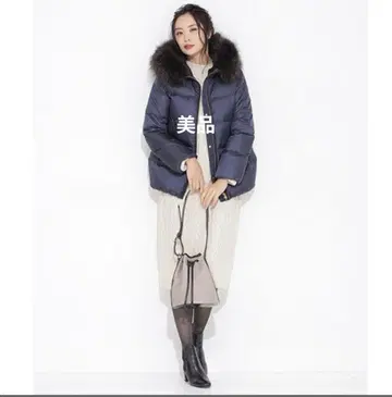 [ 새상품급 ] nano universe 니시카와 다운 자켓 네이비