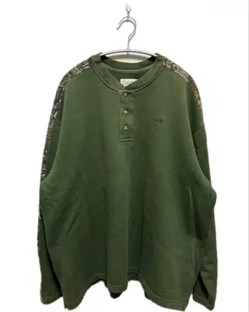 캐버러스 cabelas 자수 원포인트 맨투맨 카모플라 패턴 2XL