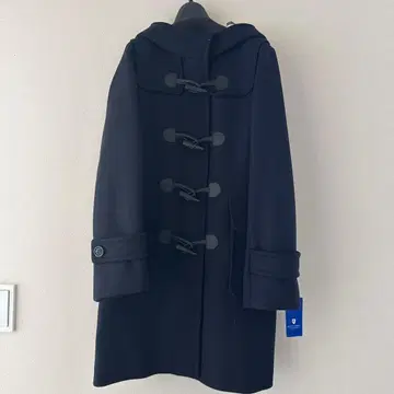미사용 택 포함 블루 레이블 더플 코트 네이비 36 사이즈