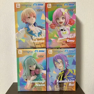 프로세카 Desktop x Decorate 원더쇼타임 피규어 4점 세트