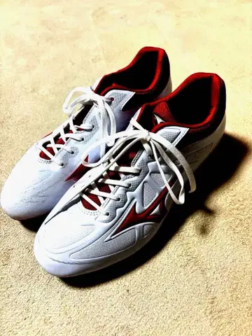 미즈노 야구용 스파이크 포인트 스터드 화이트 스파 경량