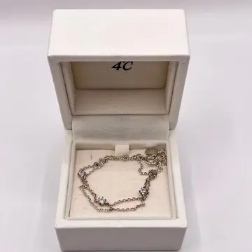 4C 실버 팔찌 silver