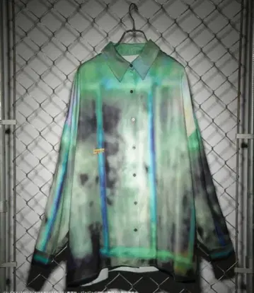 죠죠의 기묘한 모험 스톤 오션 x JEANASIS 보카시 가라 셔츠