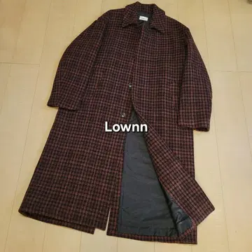 Lownn 폴란드제 트위드 오버코트 발마칸