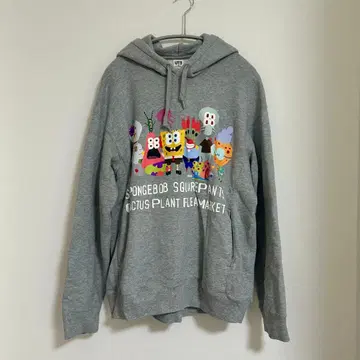 UNIQLO UT 스펀지밥 후드티 맨투맨 M 사이즈