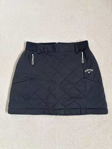 Callaway 골프웨어 퀼팅 스커트 블랙