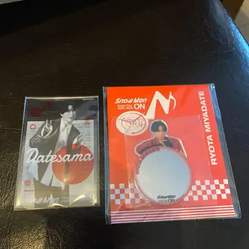 SnowMan 미야타테 료타 ON 스티커 세트 미개봉