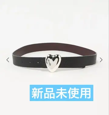 A VACATION 리버서블 하트 버클 벨트 016