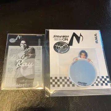 SnowMan 라울 미러 스티커 & 클리어 스티커