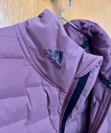 [ adidas ] 다운 자켓 다크 핑크