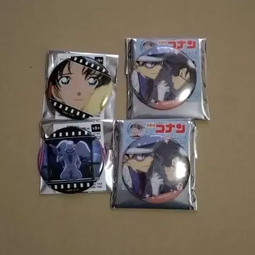 명탐정 코난 OP컷 장면 사진 캔뱃지 하네 코난 키드