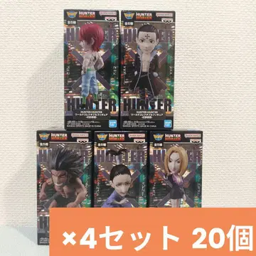 헌터 x 헌터 월드 컬렉터블 피규어 환영여단 5개 x 4세트 20개