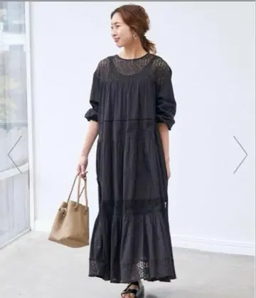 스픽 앤 스팬 Spick and SpanHYU 레이스 개더 원피스