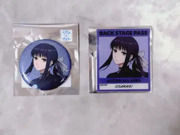 사카모토 데이즈 타워 레코드 캔뱃지 백스테이지 패스풍 아크릴 카드 대불