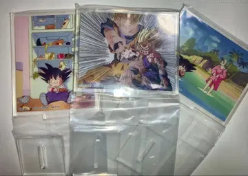 드래곤볼 제일복권 아크릴 스탠드 3개 세트