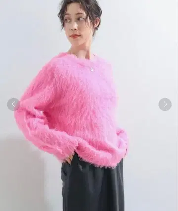 Ray BEAMS 샤기 니트