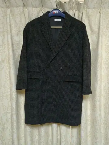 BEAUTY&YOUTH 체스터 코트 다크 그레이 L 울