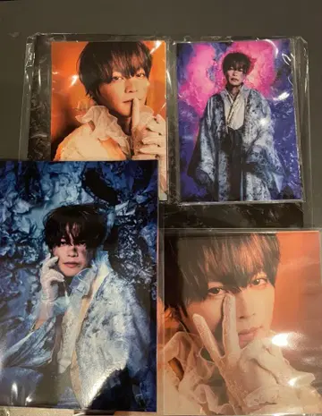 이쿠니 프로듀스 사랑의 지옥변 낭독극 호리에 슌 브로마이드 전 4종 컴프