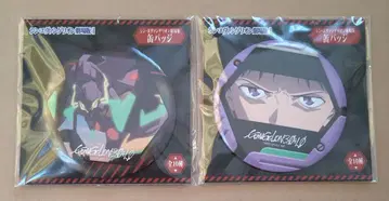 신 에반게리온 극장판 캔뱃지 2개 세트