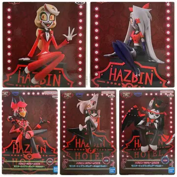 해즈빈 호텔에 오신 것을 환영합니다 모니터 탑 피규어 5종 세트