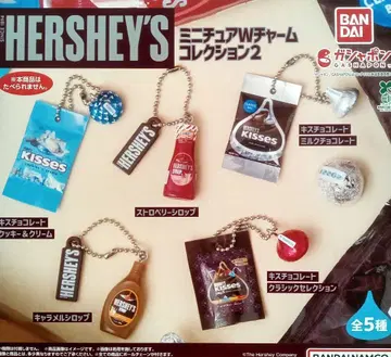 익명 배송 전 5종 세트 HERSHEYS 미니어처 W 참 컬렉션 2