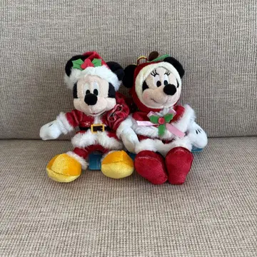 홍콩 디즈니 미키 미니 크리스마스 스트랩