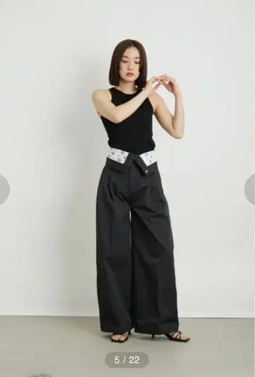 LILY BROWN Dickies 874 하이웨스트 팬츠