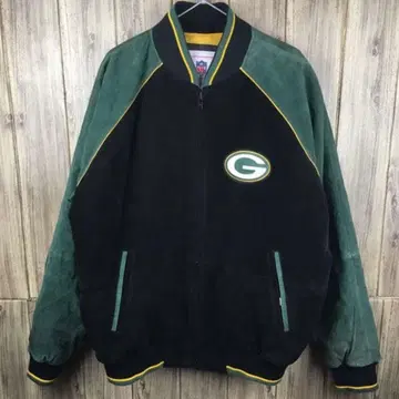 NFL 그린베이 패커스 스웨이드 스타디움 자켓