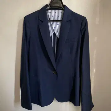 그린 라벨 네이비 테일러드 자켓 40