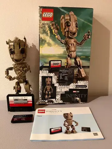 레고 76217 슈퍼 히어로즈 마블 아이 엠 그루트