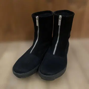 르꼬끄 스포르티프 부츠 앞 지퍼 블랙