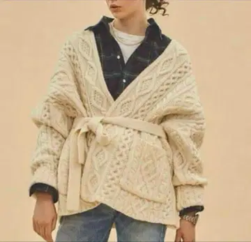 THE SHINZONE 케이블 니트 가디건