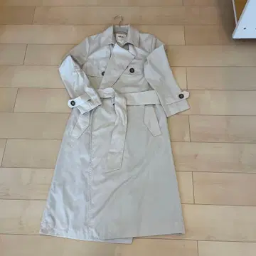 [ 새상품 ] OZOC 베이지 트렌치코트 코튼 혼방