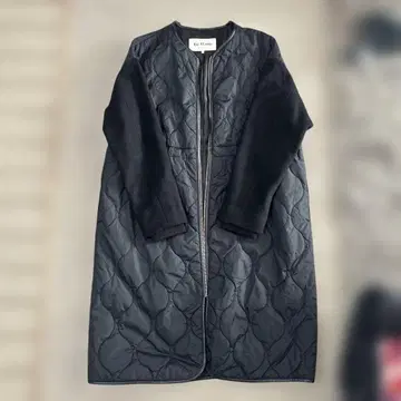 Ray BEAMS 블랙 퀼팅 자켓 사이즈 0