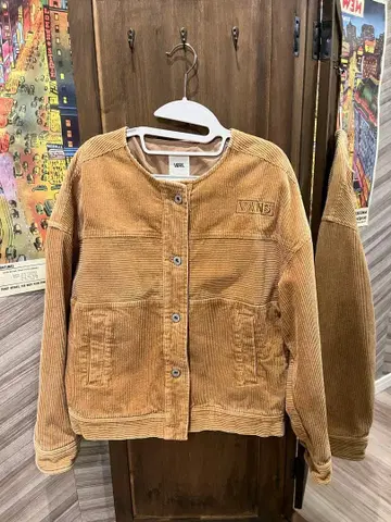 VANS 코듀로이 노카라 자켓