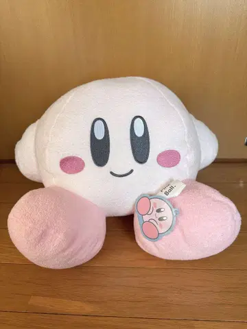 별의 커비 부드러운 촉감의 BIG 봉제 인형 방긋 약 38cm