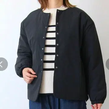 iro no hi 노카라 충전솜 블루종 택 포함 미사용 새상품!