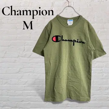 [ Champion ] [ M ] 반팔 셔츠 남성용 심플 코튼
