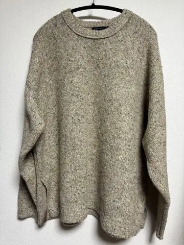 NIKO AND - 니코앤드 오버 사이즈 니트 크루넥 베이지 L