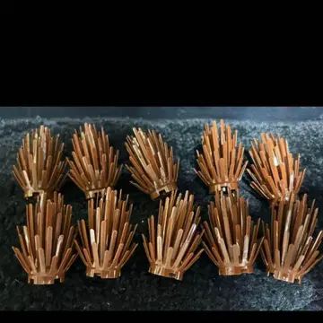 레고 레어 나뭇잎 나무 단풍 트리 부품 10개 빗자루